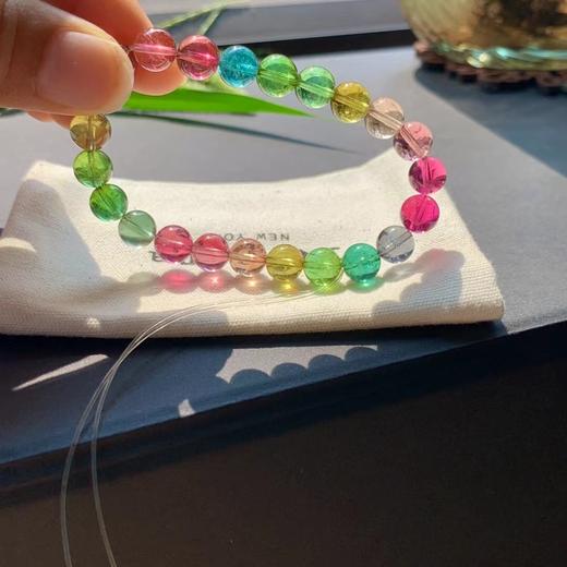 18.4g 8mm 碧玺手链 商品图1