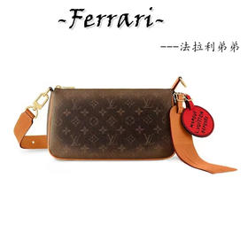 驴家24FW大麻将包  男女都?背 面料做旧感十足 超有范！