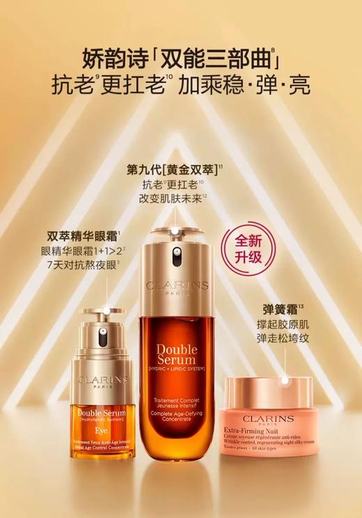CLARINS娇韵诗双萃精华眼霜20ml 焕活眼部精华眼霜明眸紧致 商品图7