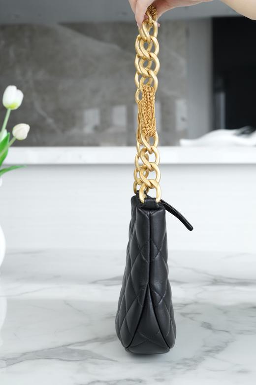 香奶奶  手工坊   腋下包  黑 商品图5