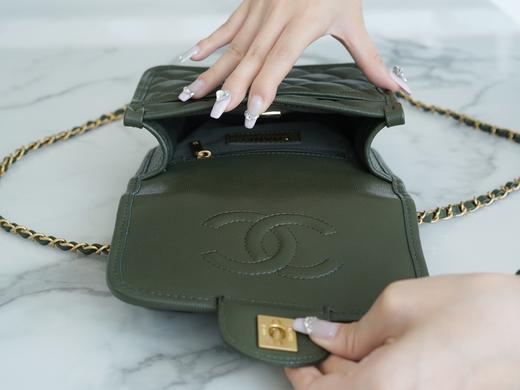 香奶奶 k 邮差豆腐包 橄榄绿 商品图5