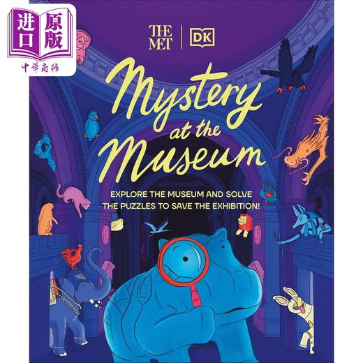 【中商原版】DK大都会博物馆之谜The Met Mystery at the Museum Explore the Museum and Solve the Puzzles to Save英文原版 商品图0