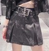 3-16GD复古印花短款半裙50525（黑） 夏季 142170120321 商品缩略图1