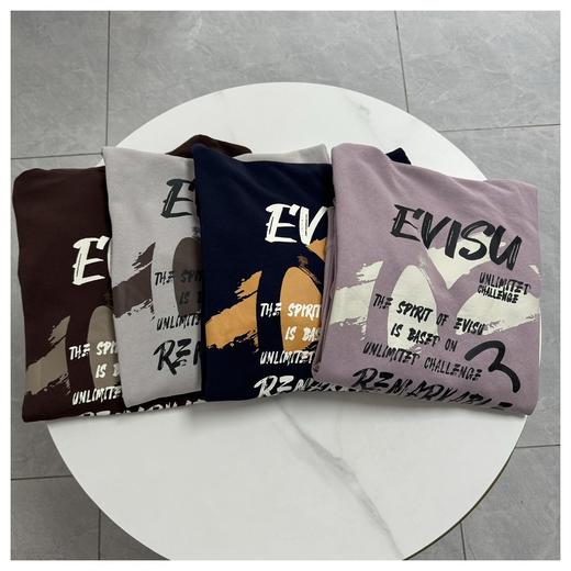 纯正货❗️韩国订单24秋季新款 福神四色后背涂鸦连帽卫衣 商品图8