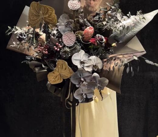 爆款暗黑悟空油画风包装纸 商品图5