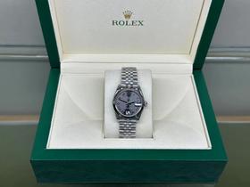 劳力士 日志系列狗牙圈 高级铅灰