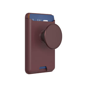 【黑夜浪漫】勃艮第红·MagSafe卡包 Pop Wallet卡包 Wallet of Magsafe磁吸卡包系列 红色 纯色