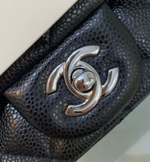 香奶奶方胖子无金属荔枝纹银扣 商品图1