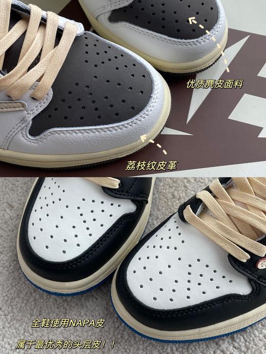 点此购买 耐克Air Jordan 1 Low联名男女款倒勾运动休闲板鞋 98 295273 商品图13