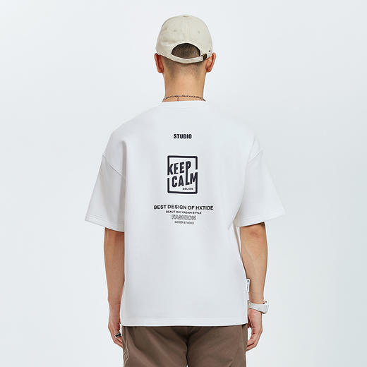 【新品上新】HX 春秋季圆领短袖T恤S102433144101/02 商品图5