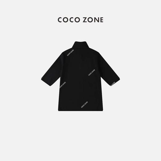 COCO ZONE 新款中袖立领针织上衣 23C18104 商品图1