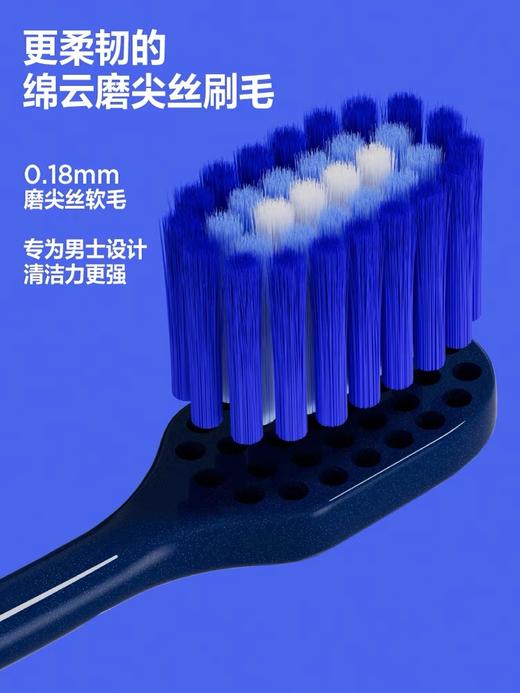 参半宽头绵云牙刷(双支装) 商品图3