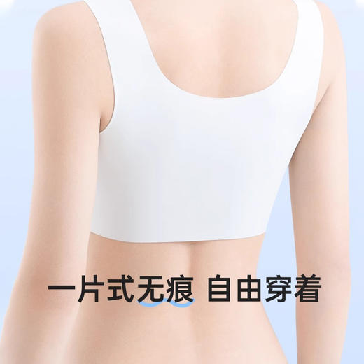 国庆出游【一次性内衣】冰丝无痕胸罩文胸 女款聚拢灭菌女士内裤套装 旅游旅行夏 商品图3