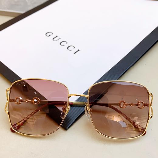 G家  GG1018S 墨镜女方框1955系列古驰太阳镜贵族休闲风，设计独特，日常出街，时尚街拍也可以轻松hold 住 ！size:56口18-145 商品图7