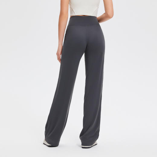 运动长裤宽松休闲直筒阔腿裤高腰裸感2024春新款外穿瑜伽裤高个子 商品图2