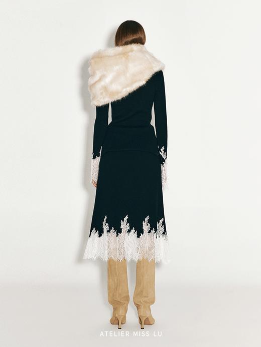 【起司小姐 】冬日温暖仿皮草造型围脖披肩 商品图3