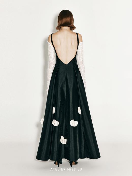 【灵动轻雪】绵羊毛肌理微透长手套 商品图2