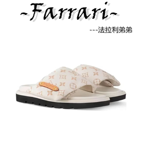 驴 2024年新款情侣款魔术贴凉拖鞋