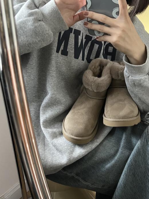 UGG.2022羊驼毛边小可爱雪地靴 商品图1