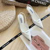 普拉哒细跟凉鞋 商品缩略图1