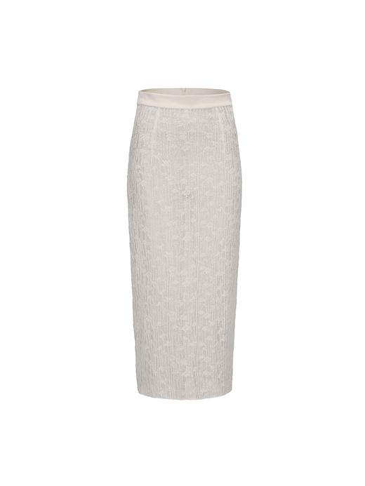 【天空之境】绵羊毛肌理微透半裙 商品图4