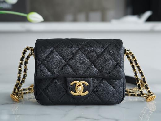 香奶奶  22A 高级手工坊金币口盖包 方胖子 正品皮 商品图9