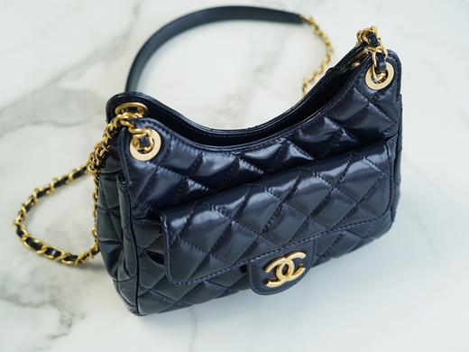 香奶奶  23 早春度假系列  流浪包  深蓝 商品图3