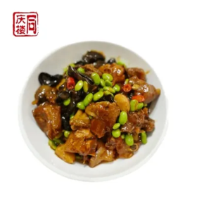 茶油毛豆烧竹林鸡(份)