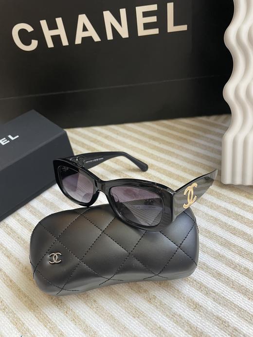 香家  墨镜太阳镜ch5493 香奶奶?  无滤镜实拍 超正的玳瑁色！ 质感绝 秋冬美拉德穿搭必备哟！ 商品图3