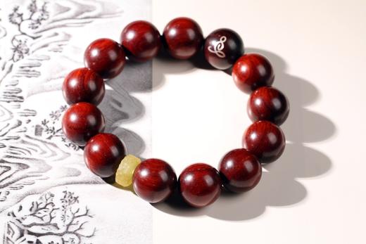 XYZT0227°印度小叶紫檀多星手串·1.8*12 商品图1