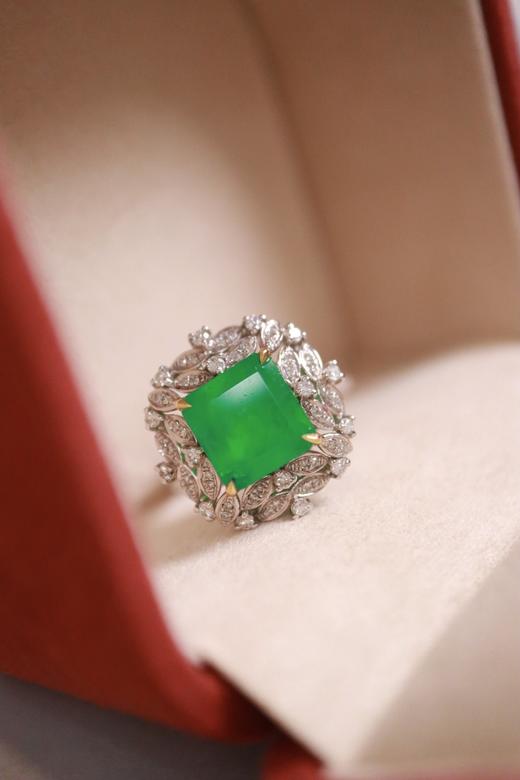 3.31ct 祖母绿戒指 商品图6