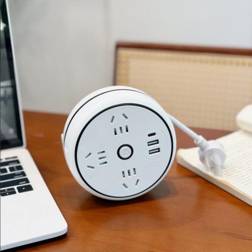 SOOKIE·多功能旋转收纳插座（4-816） 商品图9