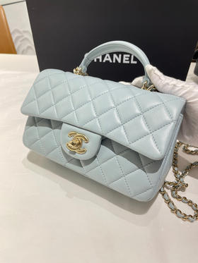 香奶奶 chanel 21k新mini cf handle 手提包