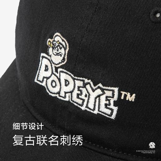 森马大力水手联名帽子男棒球帽新款中性破洞刺绣情侣遮阳帽 商品图3