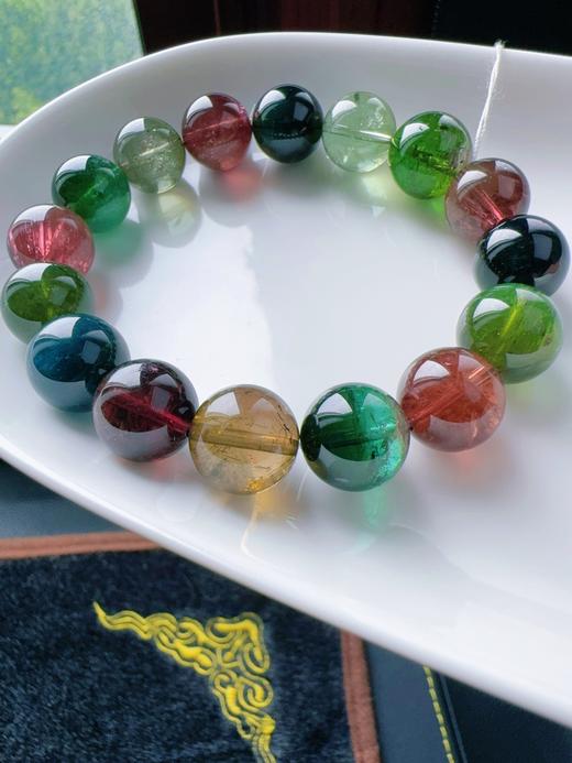 48.85g 12.4mm 碧玺手链 商品图1