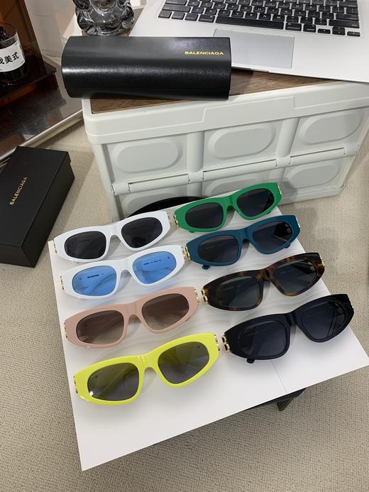 巴家 墨镜太阳镜-BB0095 市面高版本  Size:53口19-135 巴黎世家双B标志可盐可甜 商品图0