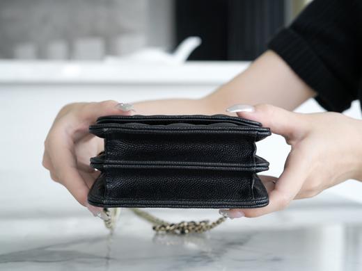 香奶奶  春夏新款 蝴蝶结小废包 黑色 商品图3