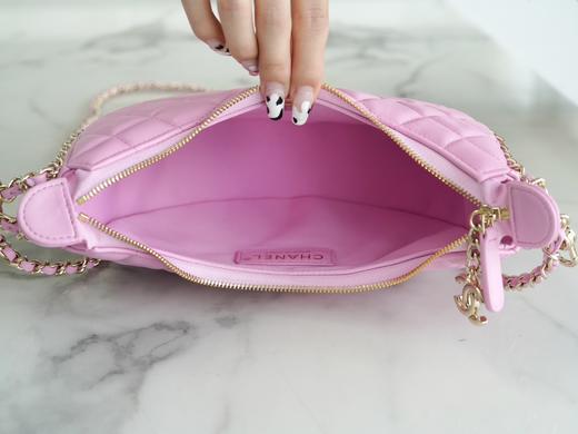 香奶奶  23p月亮/月牙包  大号 粉色 商品图5