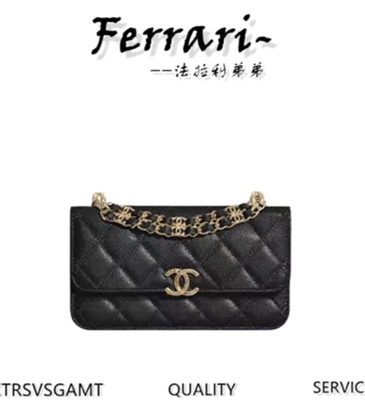 香奶奶 新款链条 手机包 双链条 手提 woc 商品图0