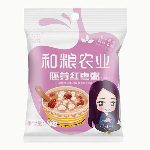 溢田胚芽红枣粥75g 商品图0