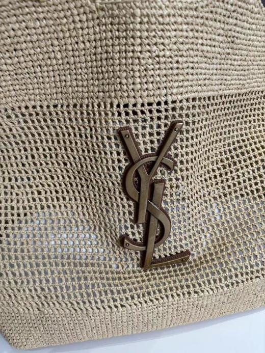 YL编织拉菲草金icare 购物袋 商品图2