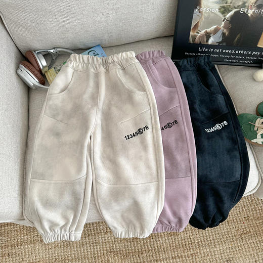 【高品质裤子大合集49元/件起】不值可退！送运费险！100-170码中大童格子拼接休闲裤牛仔裤工装裤！聚 商品图4