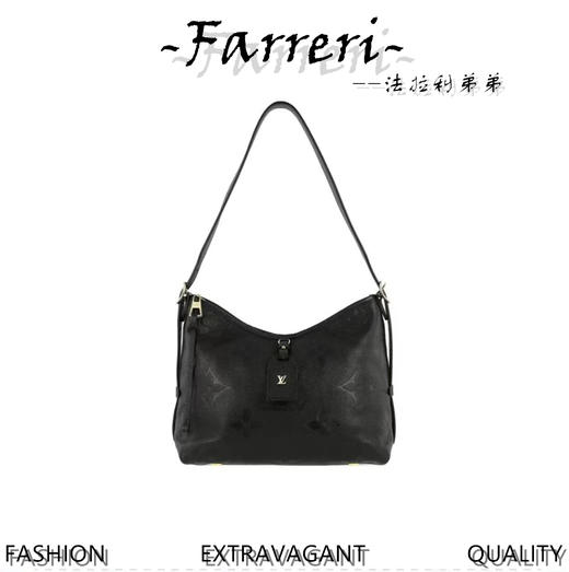 驴家M46288 carryall 全皮压花黑色 商品图6