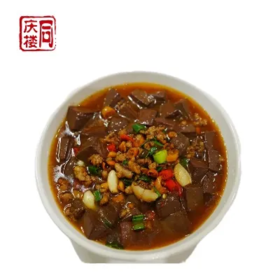 黄剁椒烧鸭血(份)