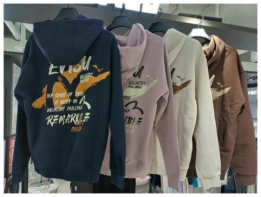 纯正货❗️韩国订单24秋季新款 福神四色后背涂鸦连帽卫衣 商品图1