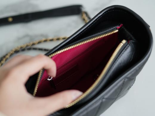 香奶奶  经典手提流浪包 黑色 小号 商品图6