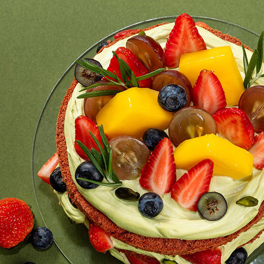 【缤纷开心果】鲜果裸蛋糕 | 旋木烘焙 商品图2