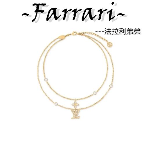 驴家 花卉装饰设计 金属 仿水晶项链 商品图0