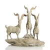 宇达青铜摆件 十二生肖羊《三羊开泰新》创意装饰 家居工艺摆件  高19.2cm 商品缩略图1