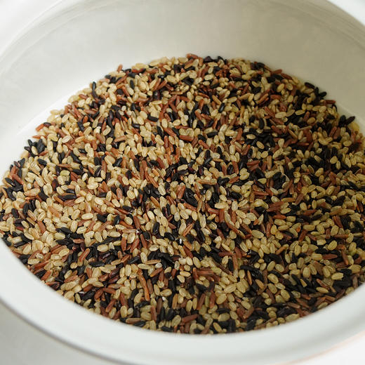 【第二袋半价】【减脂主食】低脂饱腹三色糙米【黑米红米糙米1:1:1】黄金配比  自制饭团  可搭配大米煮更健康营养  5斤真空装 商品图5